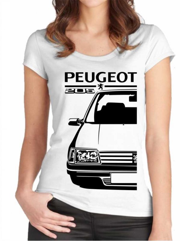 Peugeot 205 Moteriški marškinėliai