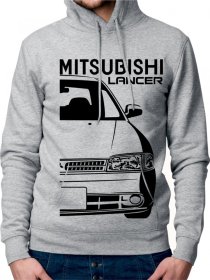 Mitsubishi Lancer 7 Moški Pulover s Kapuco