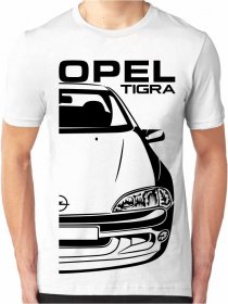 XL -35% Blue Opel Tigra A Мъжка тениска