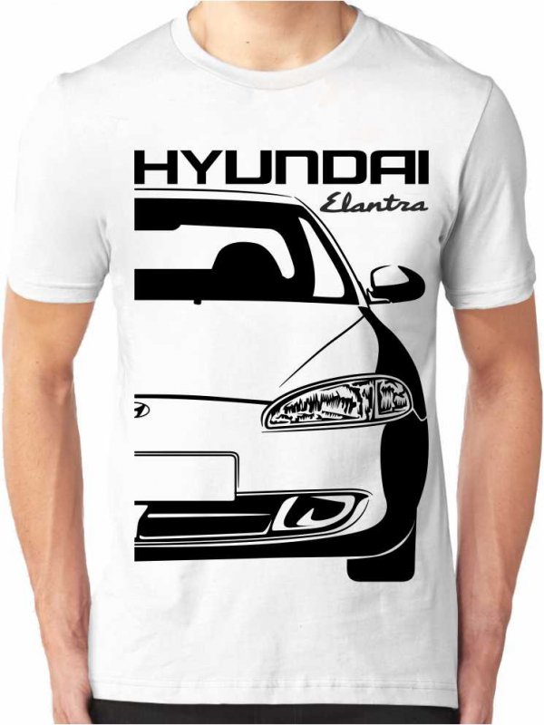 Hyundai Elantra 2 Pistes Herren T-Shirt