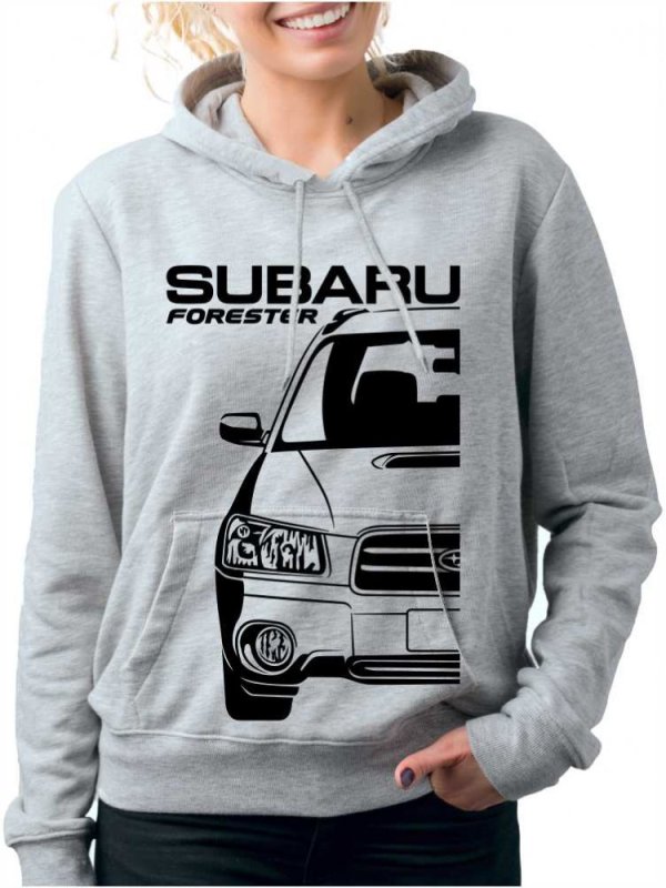 Subaru Forester 2 Női Kapucnis Pulóver