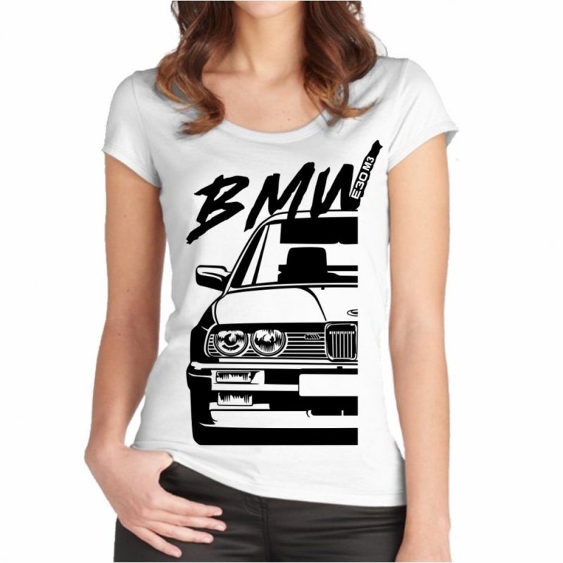 BMW E30 M3 Koszulka Damska