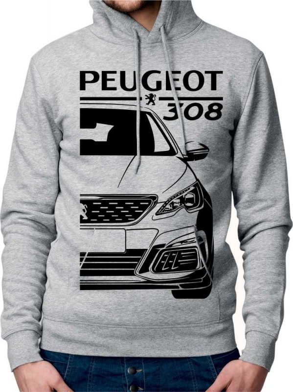 Peugeot 308 2 GTI Мъжки суитшърт