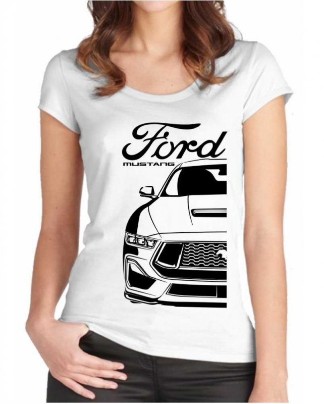 Ford Mustang 7 Moteriški marškinėliai