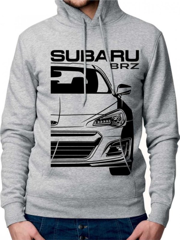 Subaru BRZ Facelift 2017 Moški Pulover s Kapuco