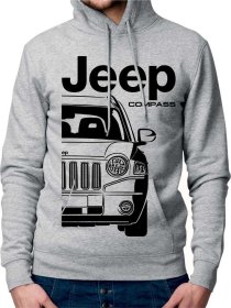 Jeep Compass Mk1 Moški Pulover s Kapuco