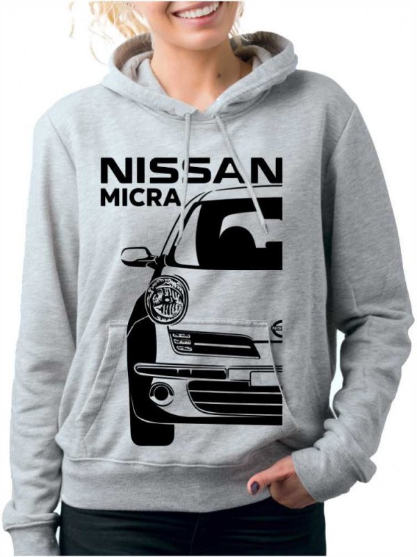 Nissan Micra 3 Facelift Ženski Pulover s Kapuco