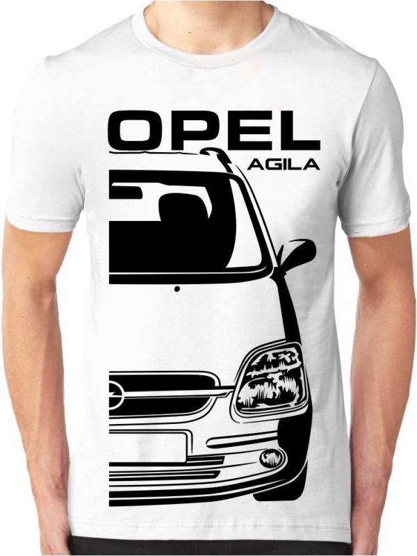 Koszulka Męska Opel Agila 1 Facelift