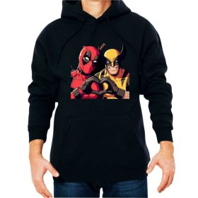 Bluza Męska Deadpool & Wolverine Love