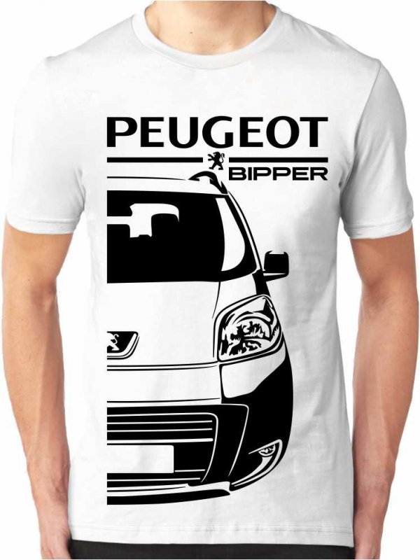 Peugeot Bipper Vyriški marškinėliai