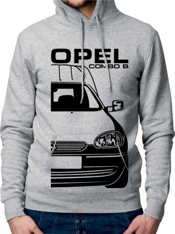 Opel Combo B Moški Pulover s Kapuco