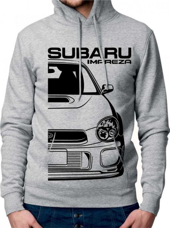 Felpa Uomo Subaru Impreza 2 Bugeye