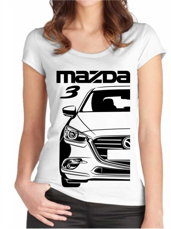 Mazda 3 Gen3 Facelift Moteriški marškinėliai