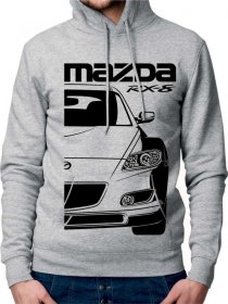 Mazda RX-8 Moški Pulover s Kapuco
