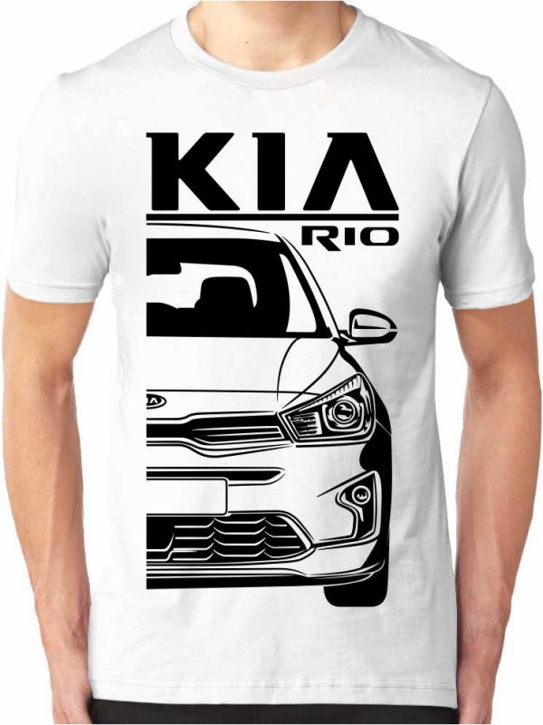 Kia Rio 4 Facelift Pánsky Tričko
