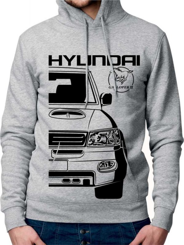 Hyundai Galloper 2 Heren Sweatshirt