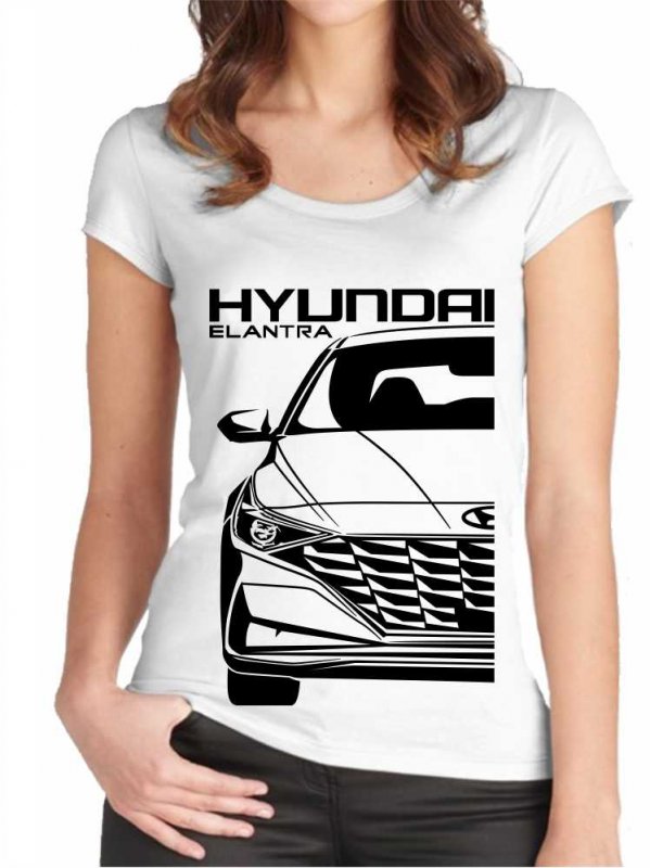 Hyundai Elantra 7 Moteriški marškinėliai