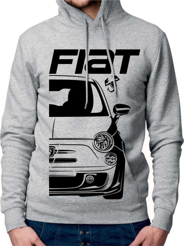 Sweat-shirt ur homme Fiat 500 Abarth