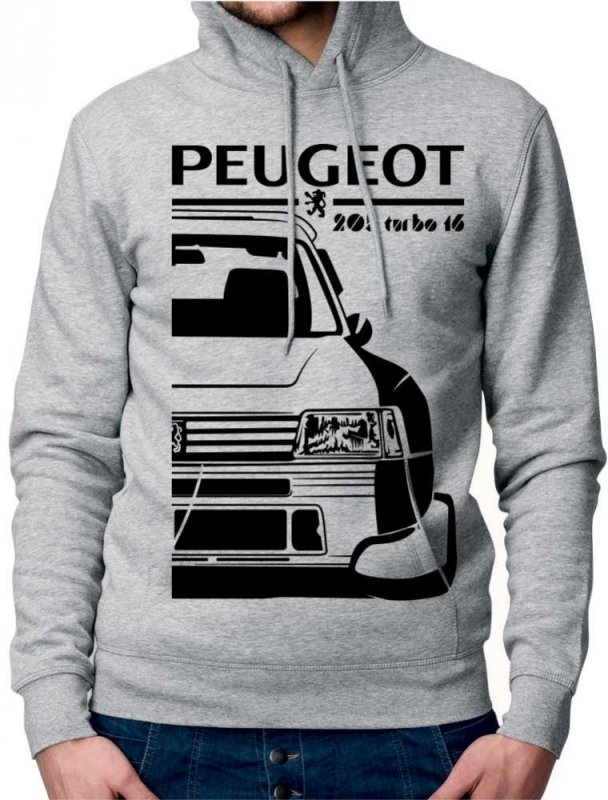 Peugeot 205 T16 Evo 2 Heren Sweatshirt