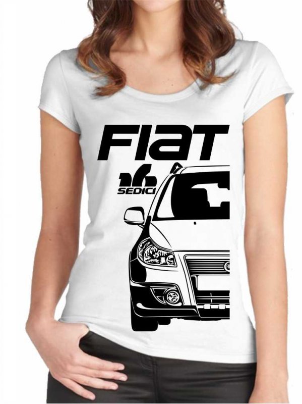 Fiat Sedici Moteriški marškinėliai