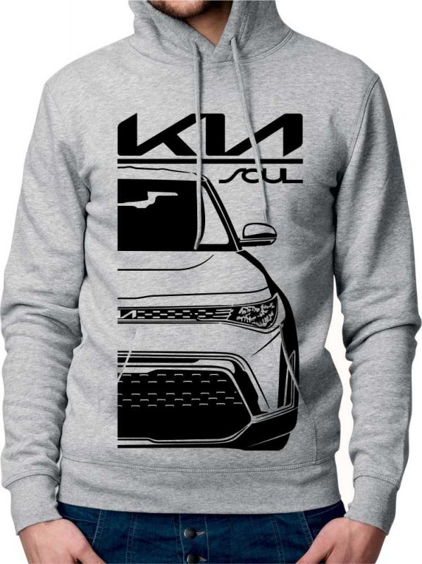 Kia Soul 3 Facelift Herren Sweatshirt