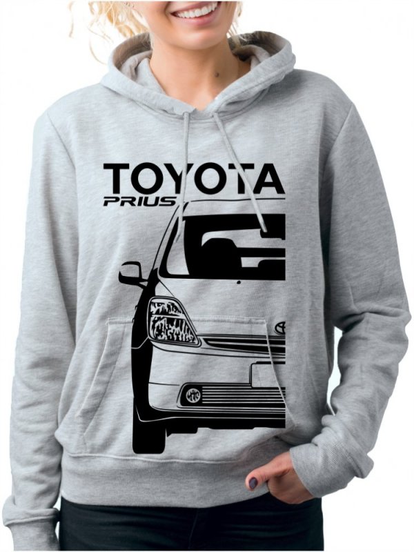Toyota Prius 2 Ženski Pulover s Kapuco