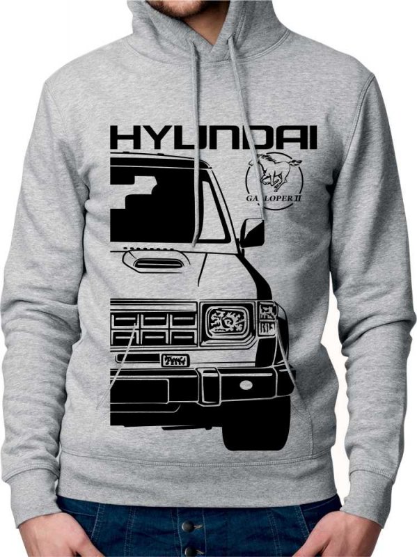 Hyundai Galloper 1 Facelift Vyriški džemperiai