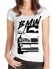 T-shirt femme 2XL -50% Pink BMW E46 Sedan Facelift