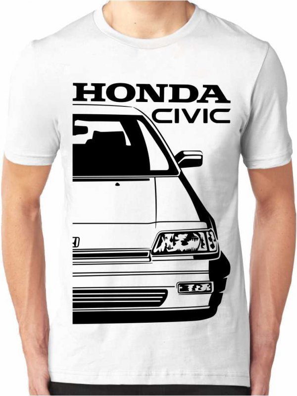 Honda Civic 3G Si Vyriški marškinėliai