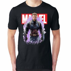 Captain America Marvel Pánské Tričko