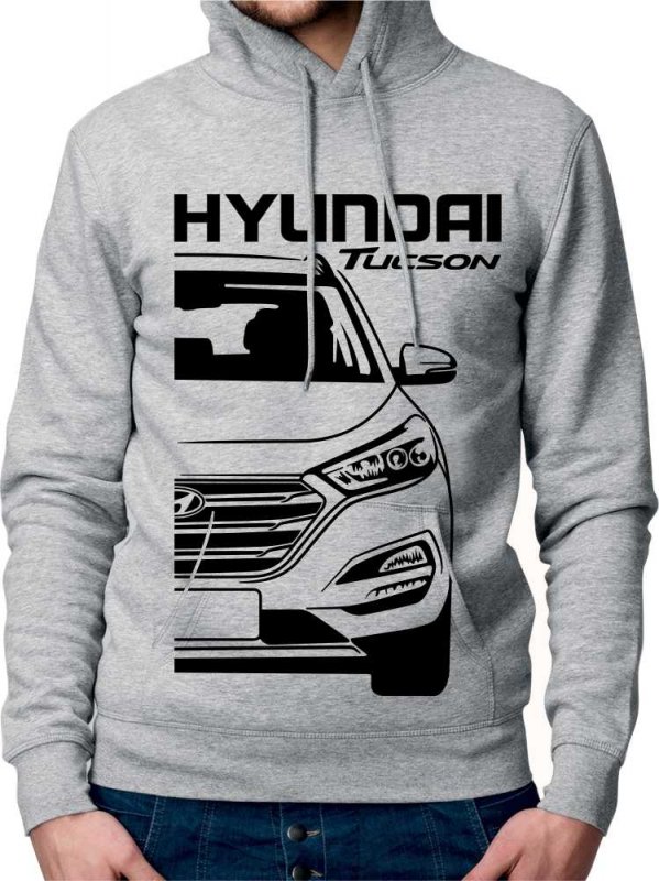 Hyundai Tucson 2017 Mannen Sweatshirt