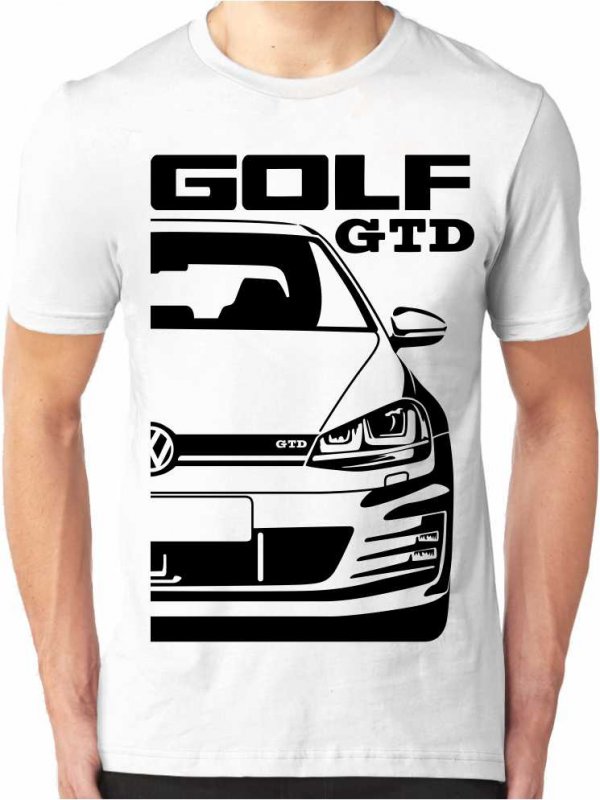 VW Golf Mk7 GTD Ανδρικό T-shirt