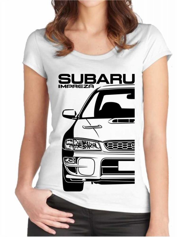 Subaru Impreza 1 Sieviešu T-krekls