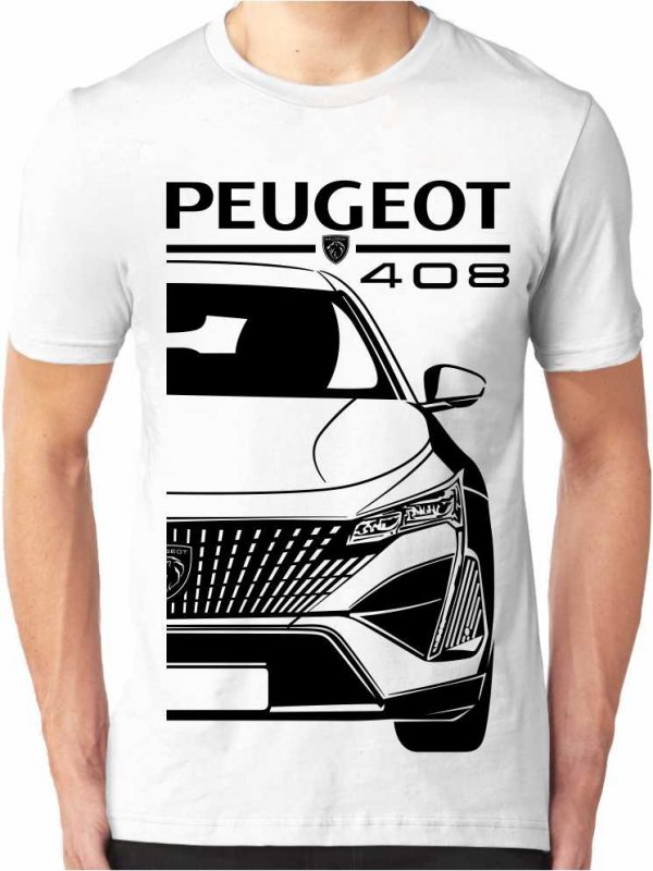 Peugeot 408 3 Vīriešu T-krekls