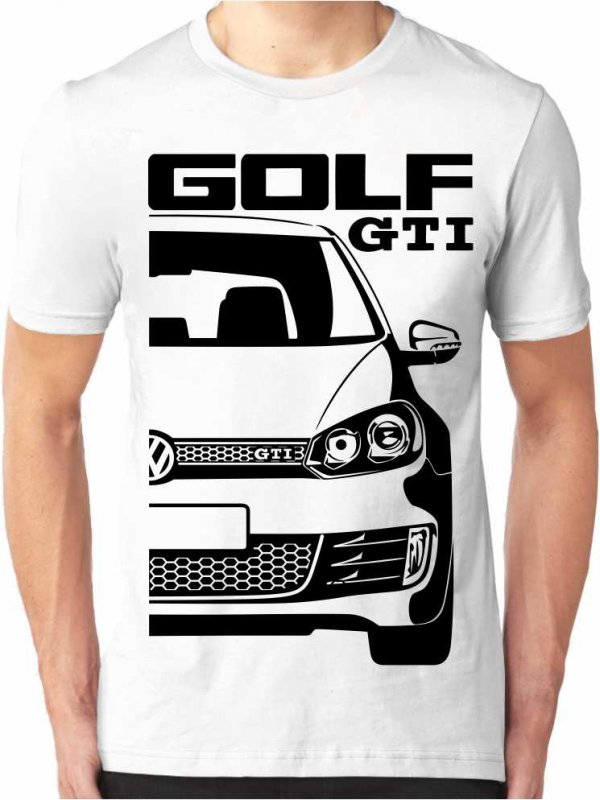 VW Golf Mk6 GTI Pánske Tričko