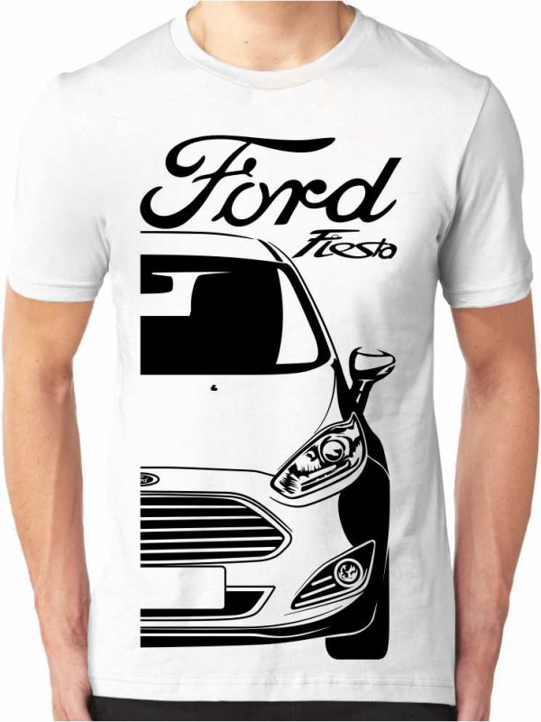Ford Fiesta Mk7 Facelift Mannen T-shirt