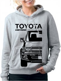 Toyota Land Cruiser J70 Damen Sweatshirt