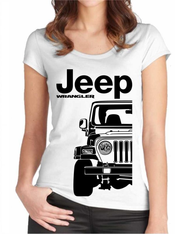 Jeep Wrangler 2 TJ Dames T-shirt
