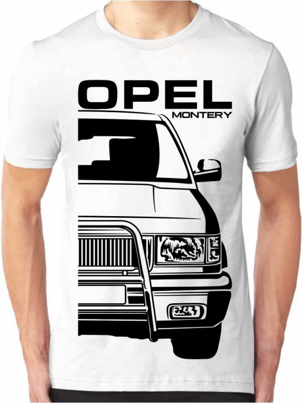 Opel Monterey Vyriški marškinėliai