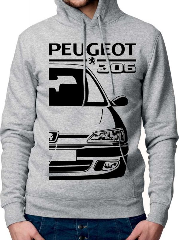 Peugeot 306 Facelift 1997 Heren Sweatshirt