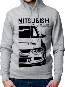 Mitsubishi Lancer Evo VIII Moški Pulover s Kapuco