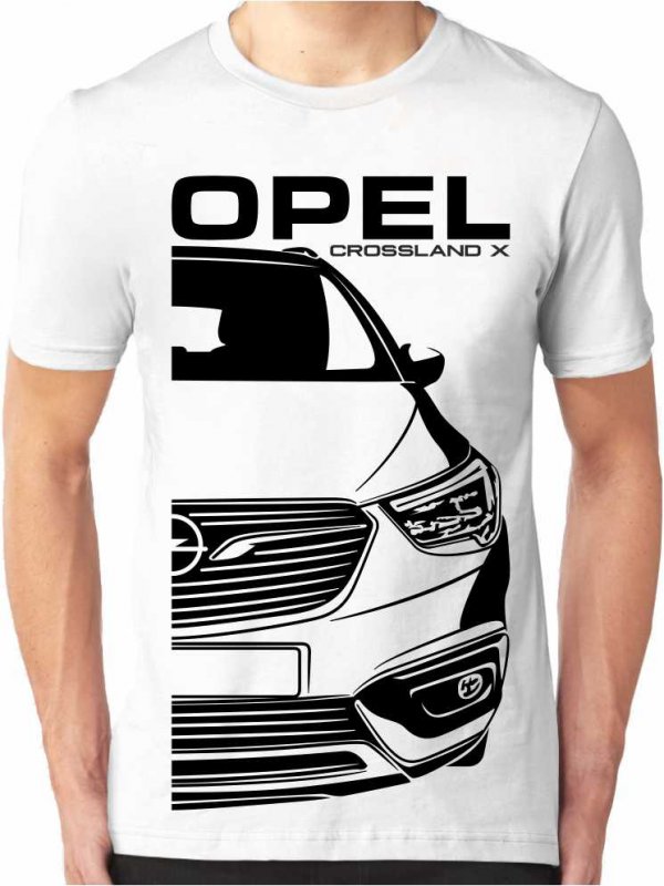 XL -35% Opel Crossland X Mannen T-shirt