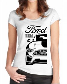 T-shirt pour femmes Ford Mustang 6 Mach 1