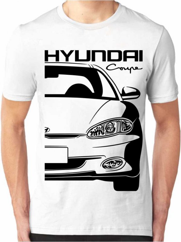 Hyundai Coupe 1 Pistes Herren T-Shirt