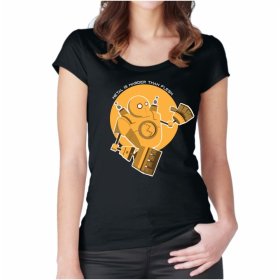 Blitzcrank Metal is harder Дамска тениска