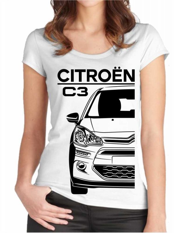 Citroën C3 2 Facelift Damen T-Shirt