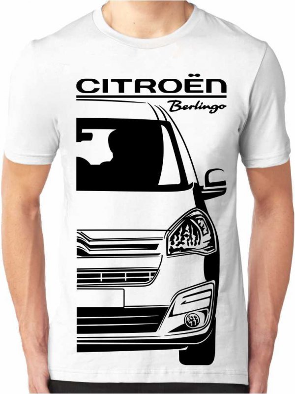 Citroën Berlingo 2 Facelift Herren T-Shirt