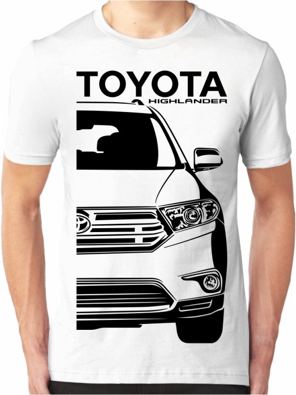Toyota Highlander 2 Facelift Herren T-Shirt