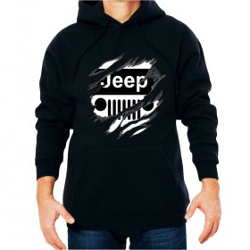 Jeep Férfi Kapucnis Pulóver