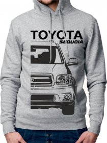 Toyota Sequoia 1 Moški Pulover s Kapuco
